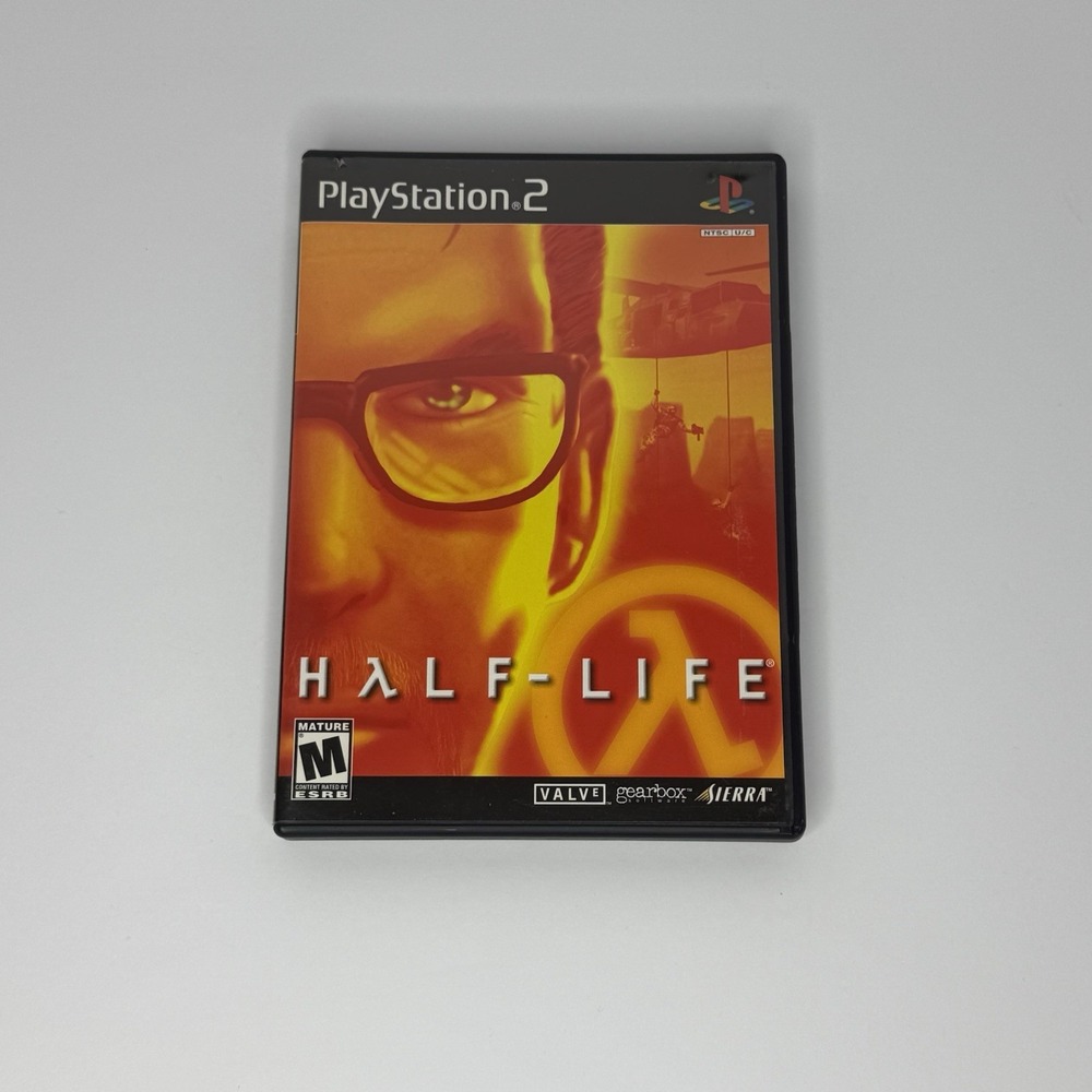 Half-Life (Sony PlayStation 2, 2001) PS2 CIB w/ Manual & Reg Card Tested Working